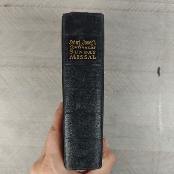 Vintage Saint Joseph Continuous Sunday Missal 1957 Treasury Of Prayers - Picture 6 of 8